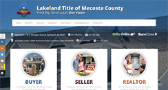 Desktop Screenshot of lakelandtitleco.com