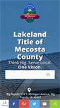 Mobile Screenshot of lakelandtitleco.com